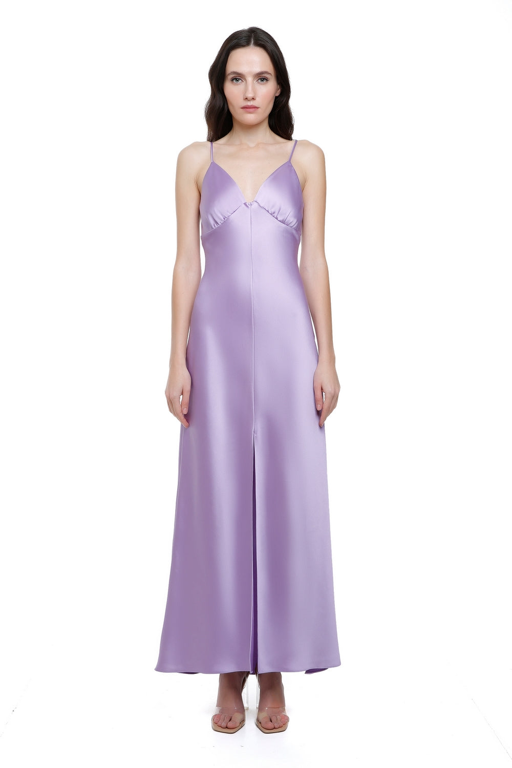 mari midi dress Mari Purple Silk Midi Dress – YASYA MINOCHKINA