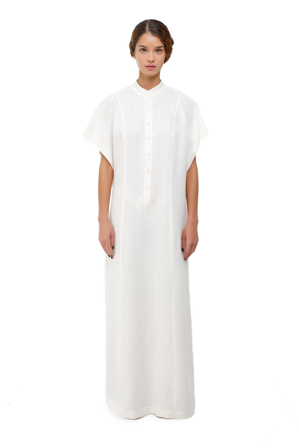 Linen Kaftan Dress – YASYA MINOCHKINA