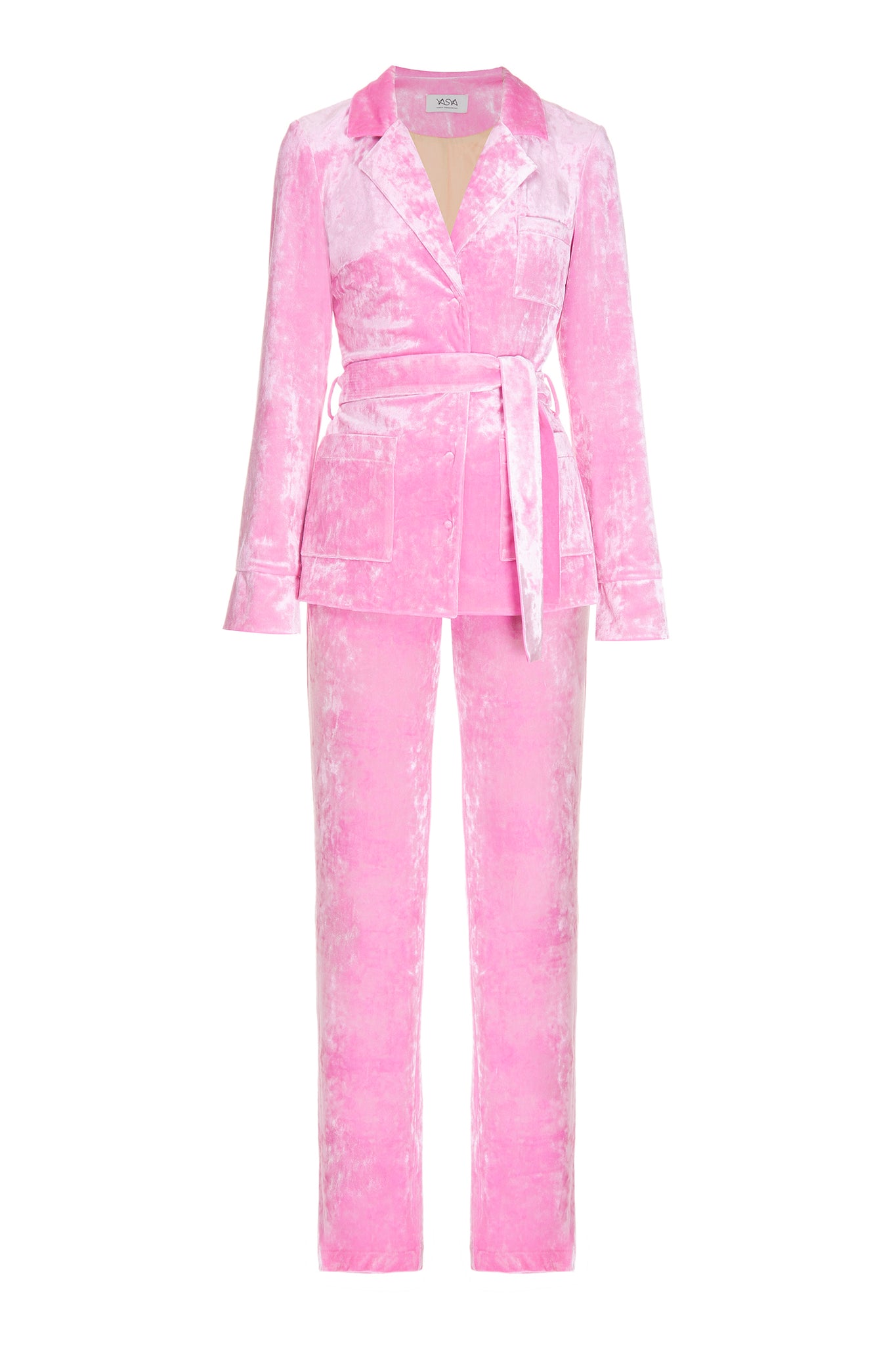 Velvet Suit Pink