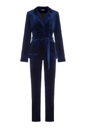 Velvet Suit Midnight Blue