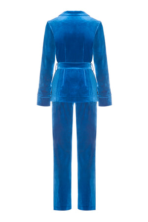 Velvet Suit Steel Blue