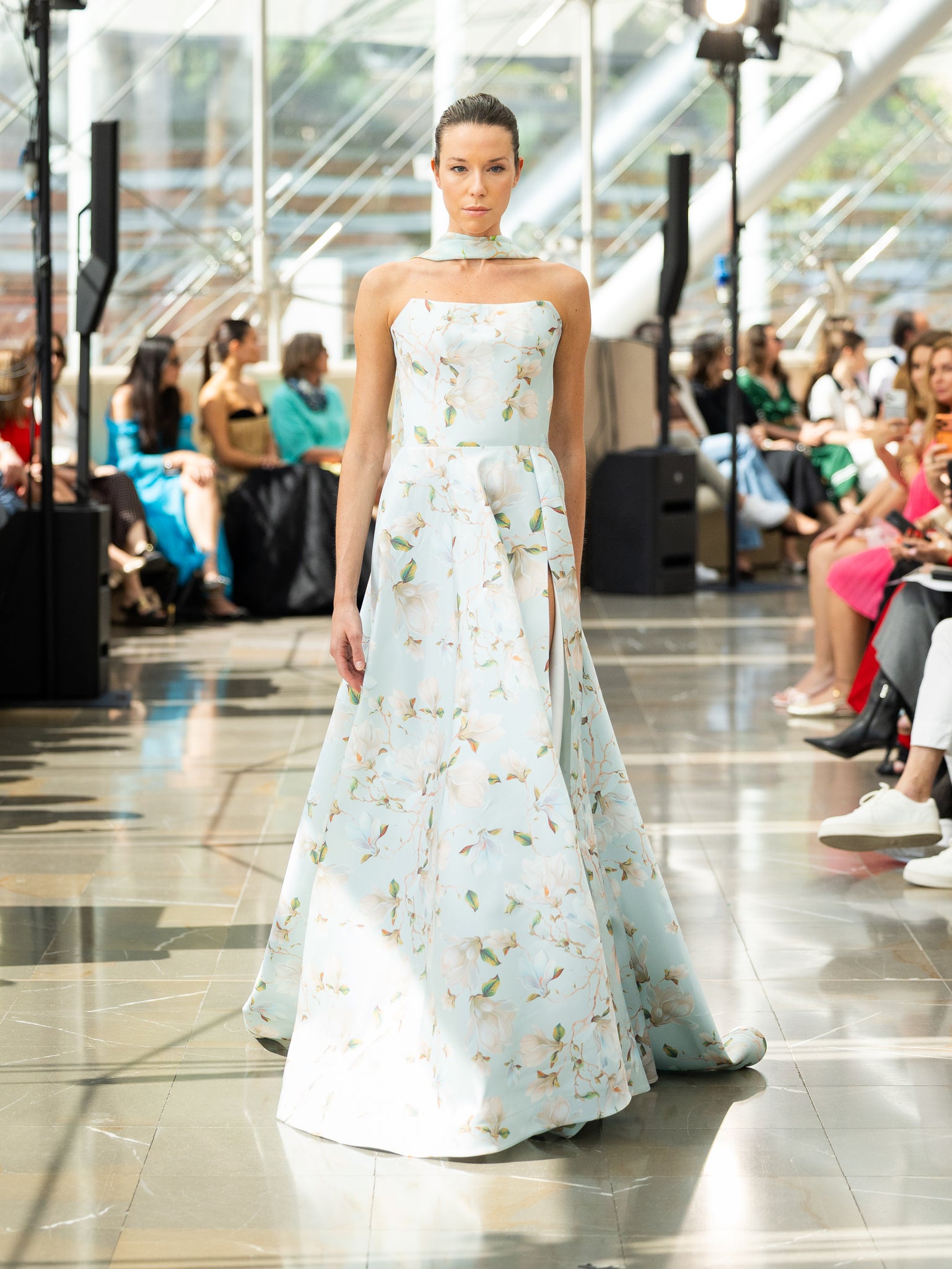 Princesse Gabriella Magnolia Corset Gown with a train – YASYA MINOCHKINA