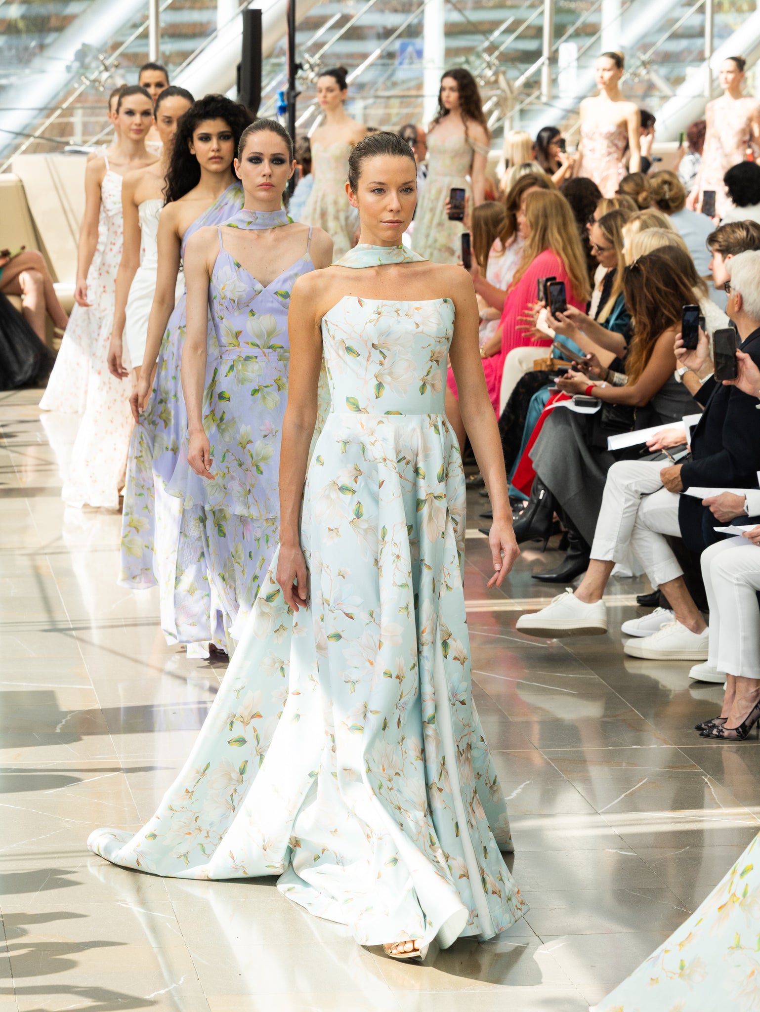 Princesse Gabriella Magnolia Corset Gown with a train – YASYA MINOCHKINA
