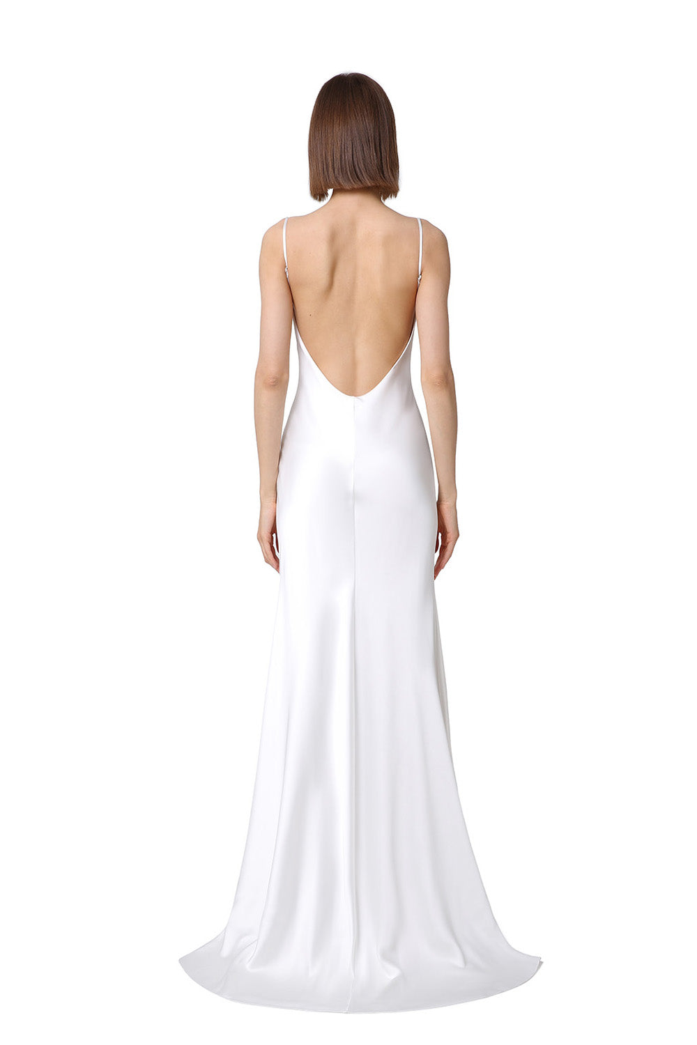 Marcela Slip Wedding Dress With High Slit YASYA MINOCHKINA Marcela Slip Wedding Dress With High Slit YASYA MINOCHKINA