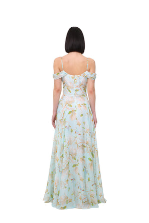 alix maxi dress sage Magnolia Silk Maxi Dress – YASYA MINOCHKINA