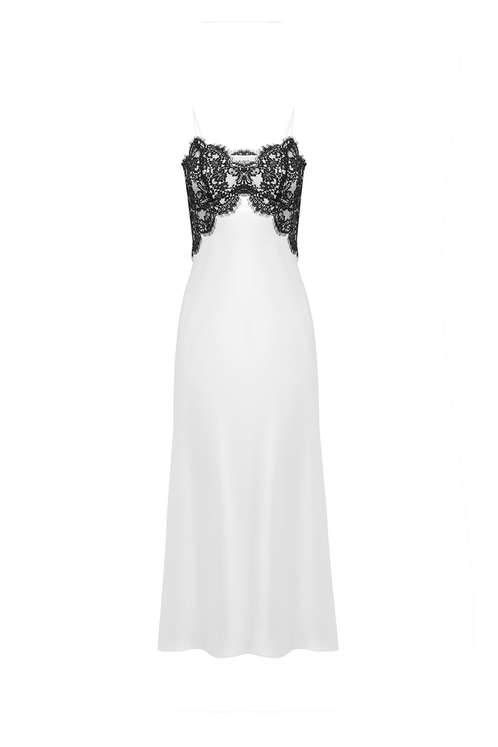 Bianca Ivory Lace Slip Dress – YASYA MINOCHKINA
