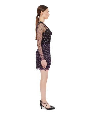 Megan Embroidered Dress With Lurex