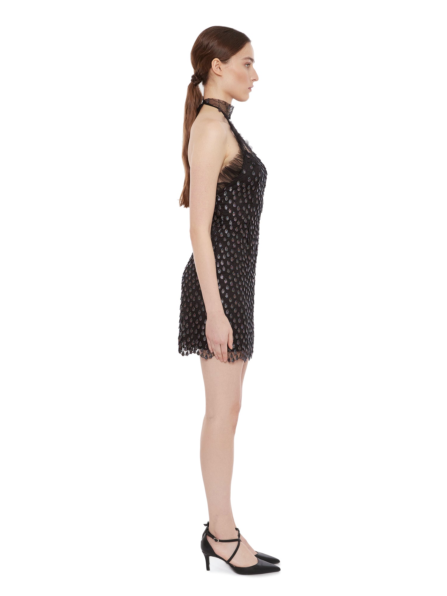 Mabel Embroidered Dress With Lurex