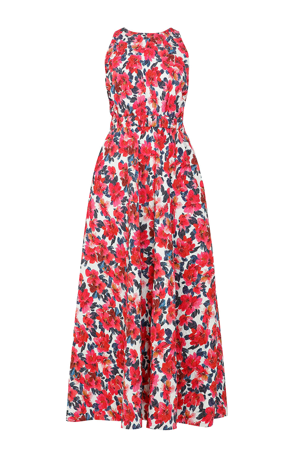 Carmen Flower Print Dress