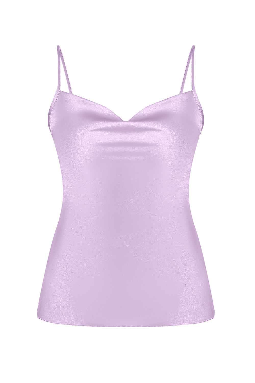 Marta Purple Silk Top