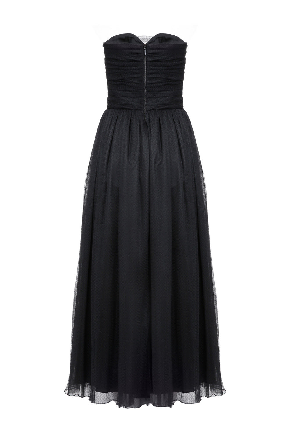 Suzi Tulle Black Corset Dress