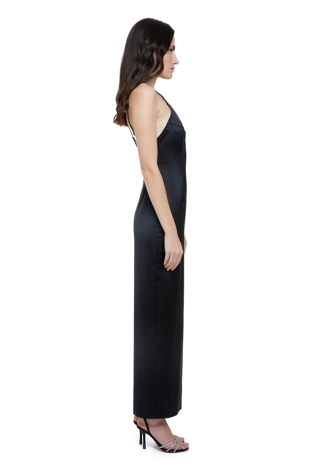 kaia silk midi dress Kaia Silk Midi Dress