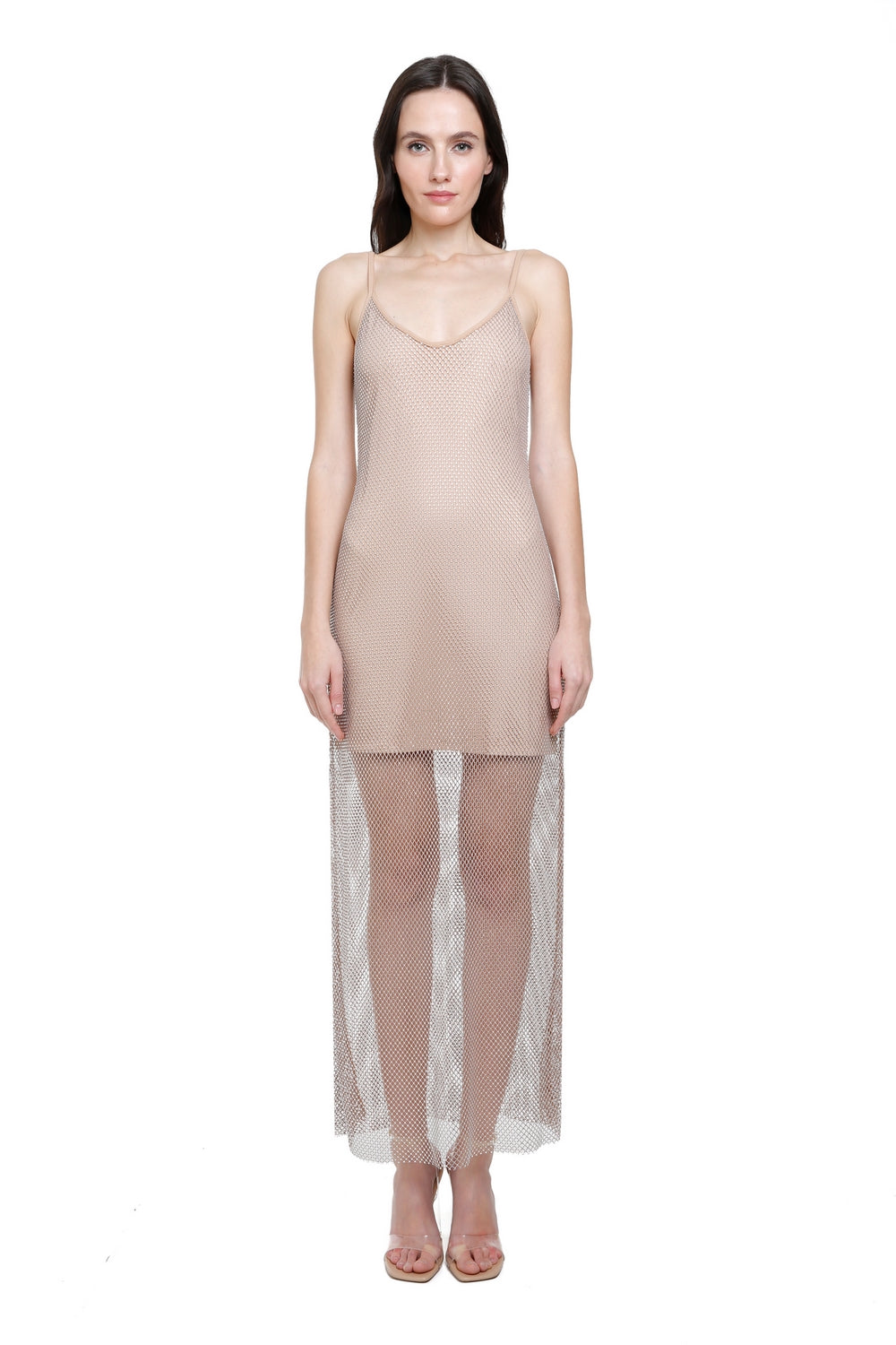 Adana Crystal Mesh Midi Dress – YASYA MINOCHKINA Adana Crystal Mesh Midi Dress – YASYA MINOCHKINA