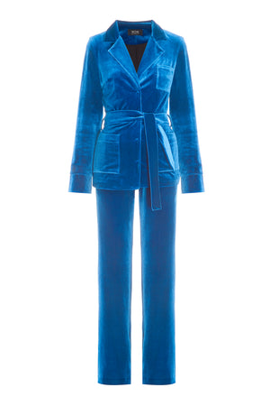 Velvet Suit Steel Blue