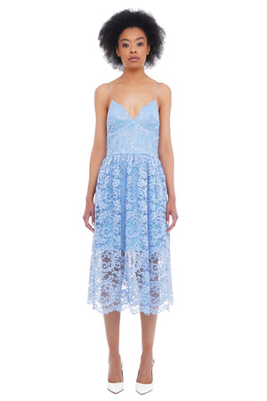 Bluebell Lace Midi Dress