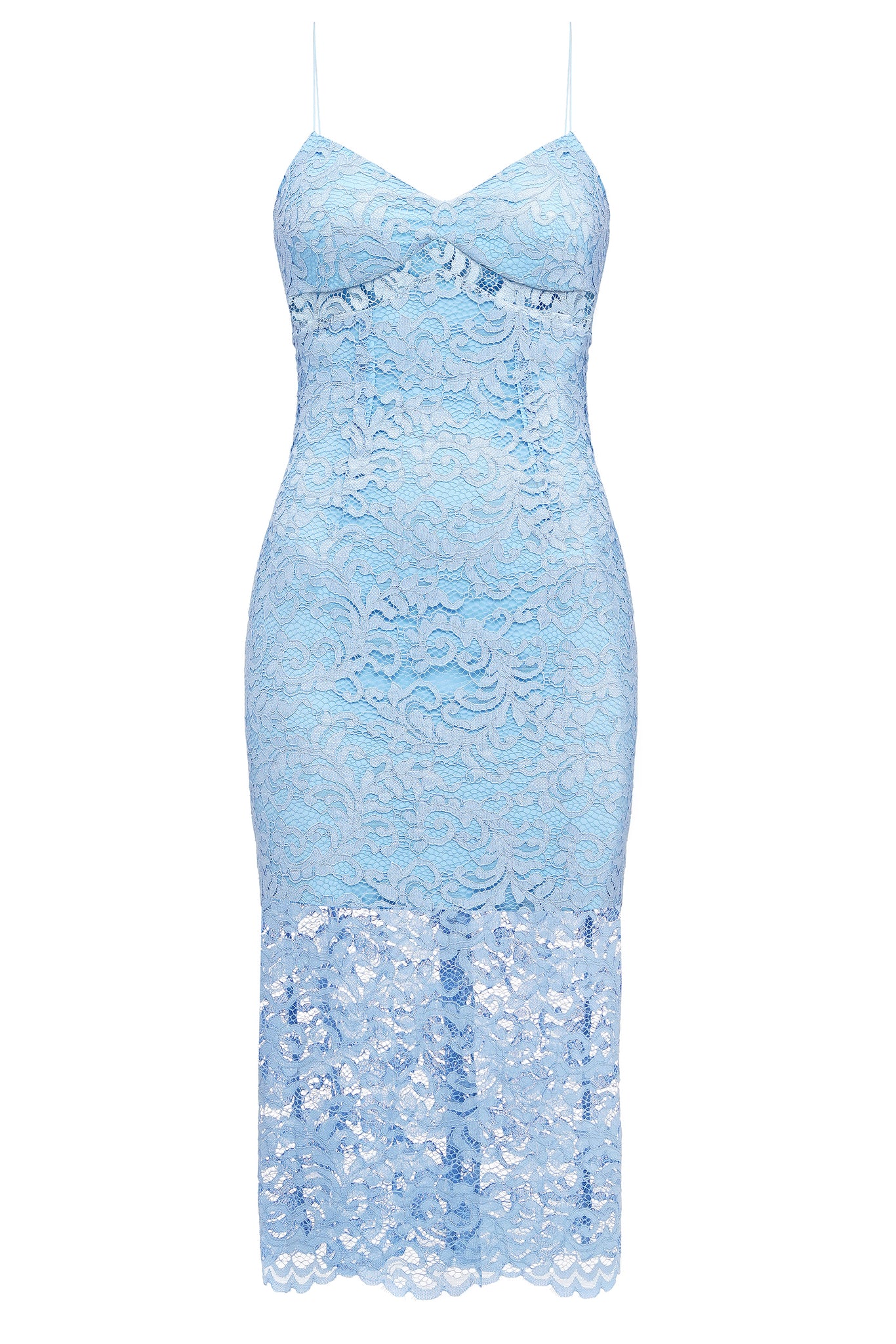 Azalea Blue Midi Dress