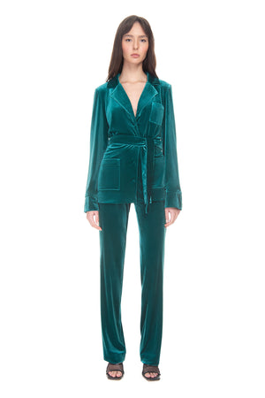 Velvet Suit Jade